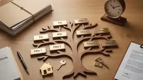 Foto mostrando a segurança e planejamento patrimonial para a família.